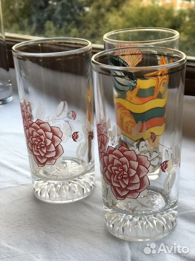 Стаканы, бокалы для сока