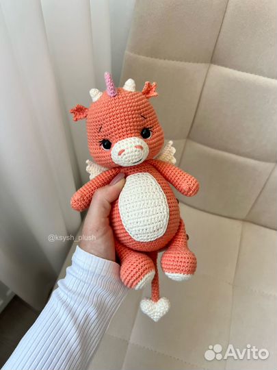 Вязаные игрушки ручной работы