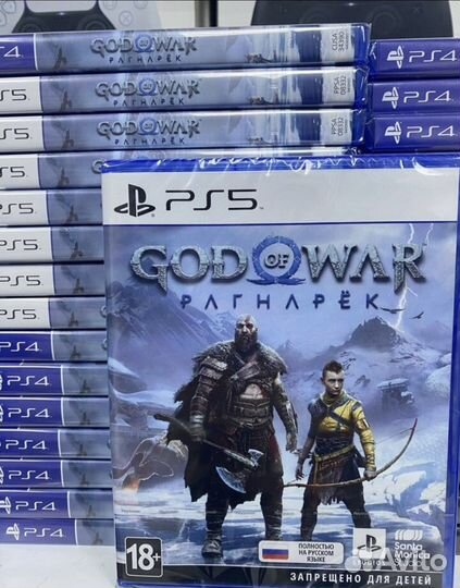 God of war ragnarok ps5 русская озвучка (новые )