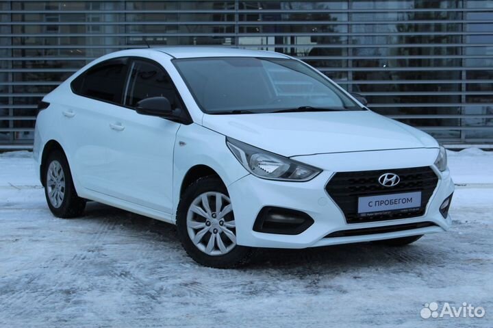 Hyundai Solaris 1.6 МТ, 2018, 128 765 км