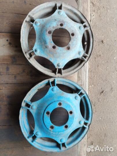 Передние диски на мтз 82