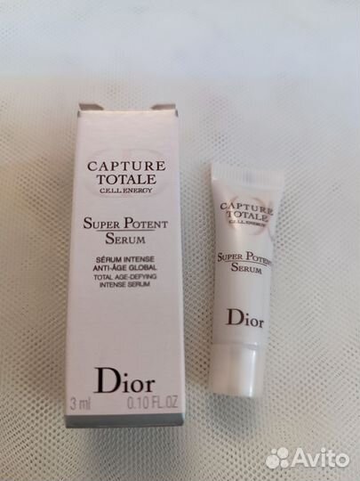 Dior capture totale super serum сыворотка 3 мл