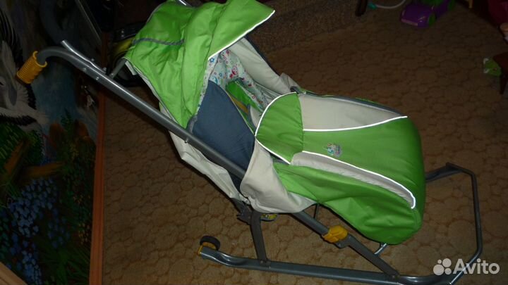 Санки коляска ника