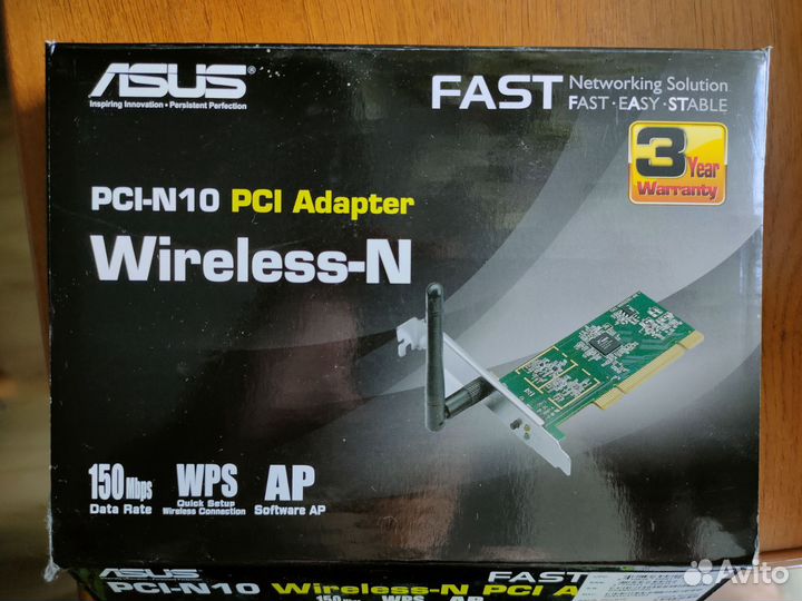 Wifi адаптер pci Asus