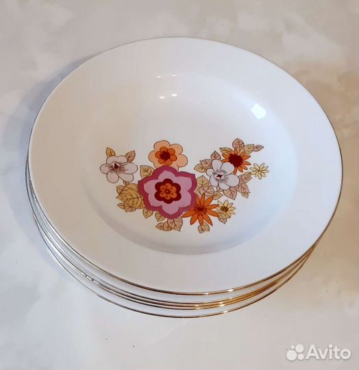 Тарелки немецкий фарфор гдр Kahla
