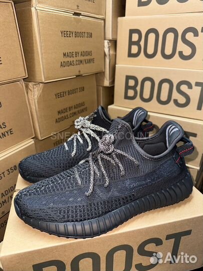 Adidas Yeezy Boost 350 v2 Black 36-49