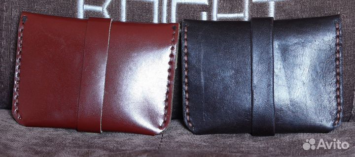 Картхолдер с хлястиком