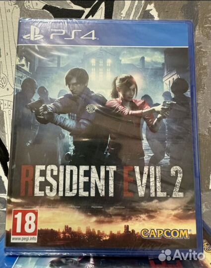 Resident evil 2 remake ps4 диск новый
