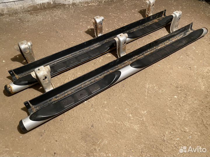 Пороги на Mitsubishi Pajero sport