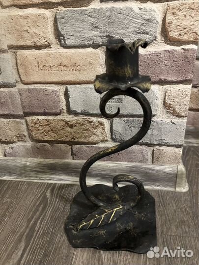 Подсвечник кованный