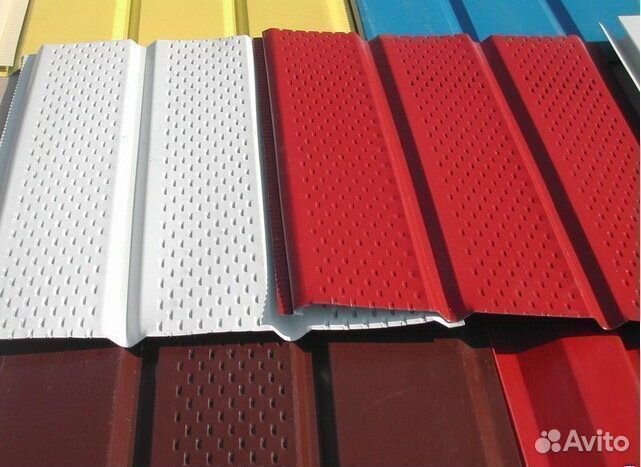Профнастил,черепица,сайдинг c перфорацией№22ммп