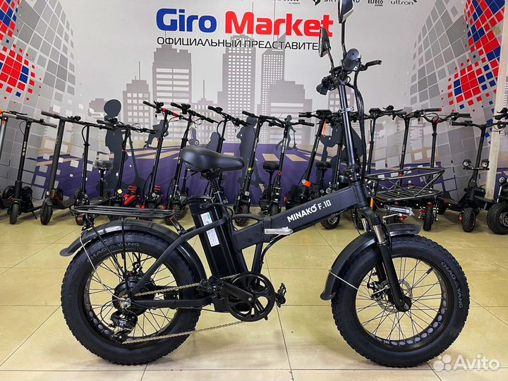 Электровелосипед Электрофэтбайк Минако ф10