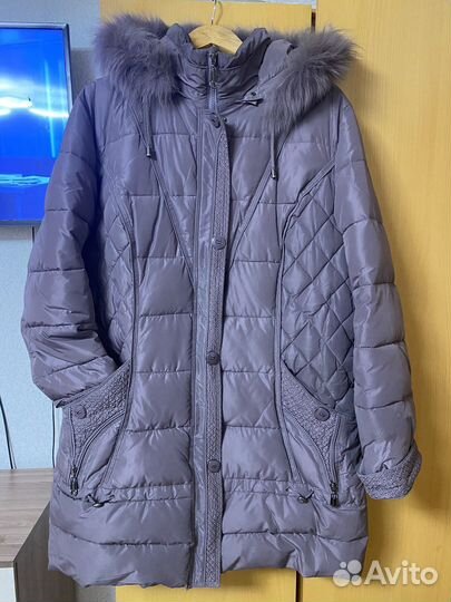 Пальто женское зимнее 56 58