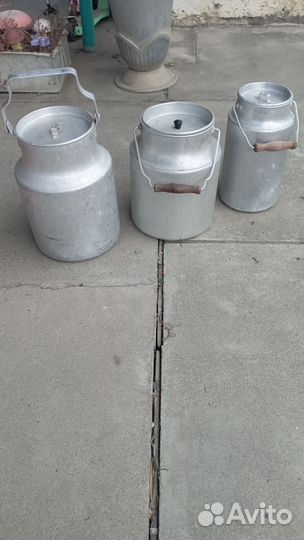 Бидон алюминиевый 10л, 8л, 5л