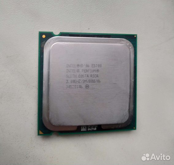 Процессоры Intel Pentium