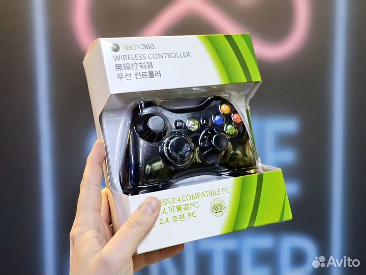 Геймпад Xbox 360 беспроводной