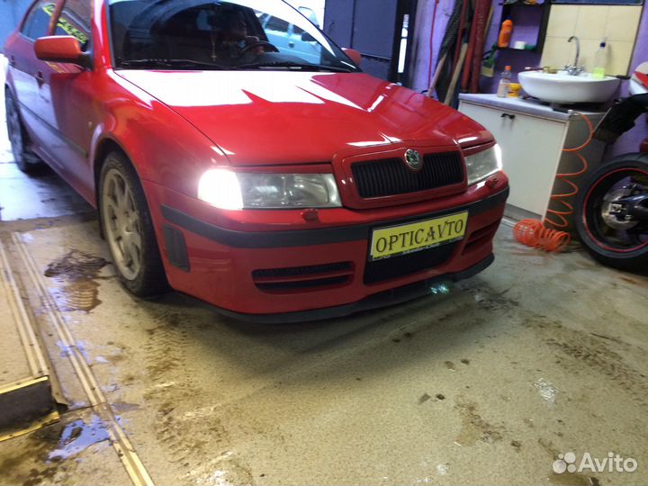 Дхо в поворотники Probright tdrl Skoda Octavia A4