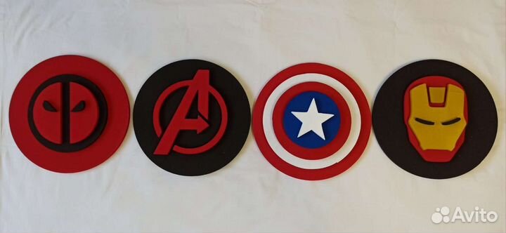 Эмблемы супергероев