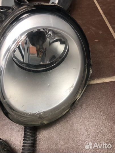 Комплект переднего бампера. Volkswagen Touareg 1