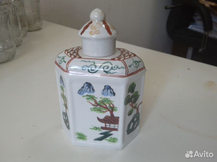 Чайница фарфор