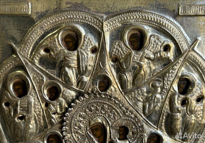 Икона Неопалимая Купина в Окладе