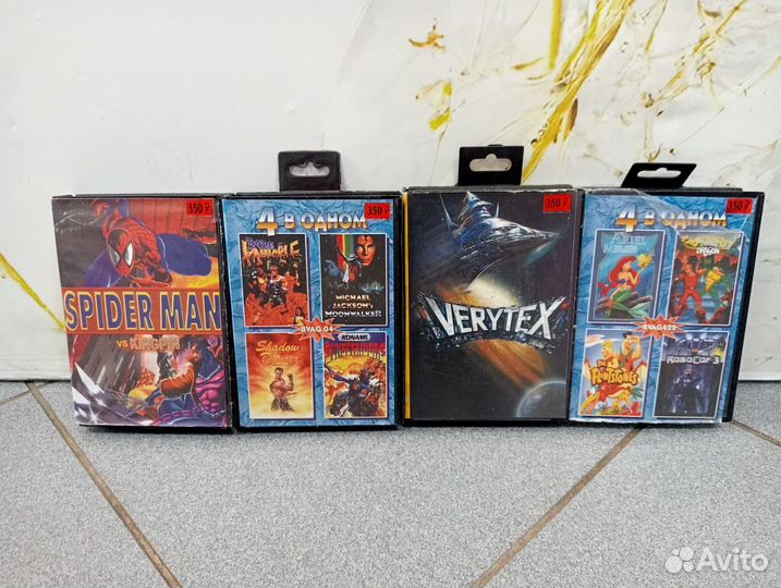 Картриджи для Sega