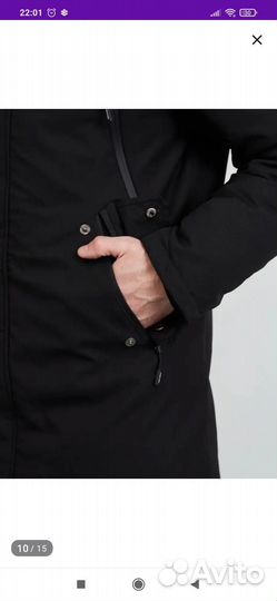 Парка Lokilo/пуховик/пальто зимнее 46-48