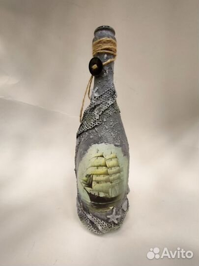 Декор бутылки