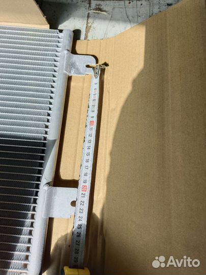 Радиатор кондиционера рено меган 1/ логан/ сандеро