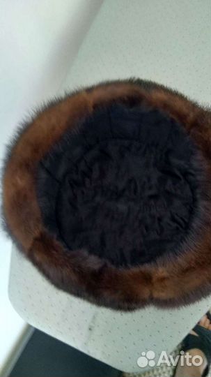 Норковая шапка мужская