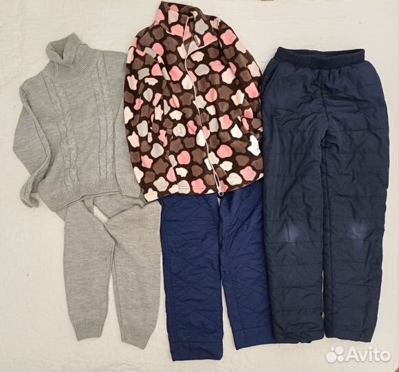Пакет вещей для девочки 134-146рост б/у