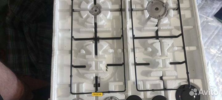 Газовая варочная панель 4 конфорки новая