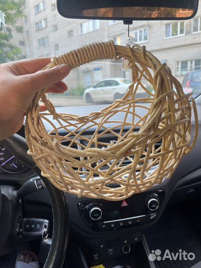 Кашпо и корзинки из ротанга