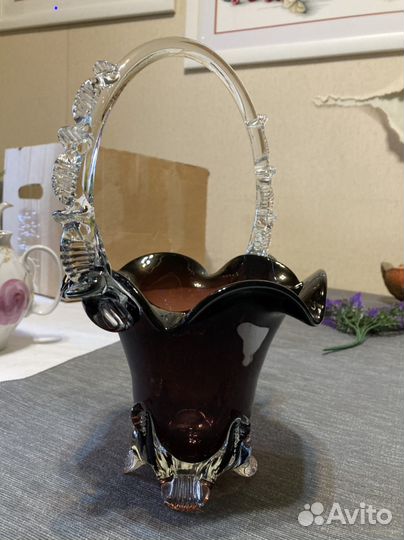 Ваза конфетница СССР