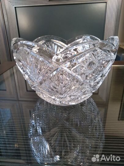 Хрустальный салатник