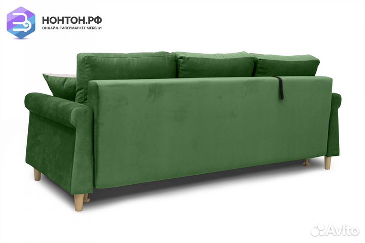 Диван тик-так Иветта зеленый