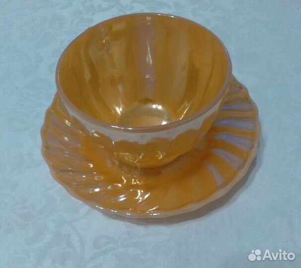 Набор чайных чашек (небьющаяся посуда)