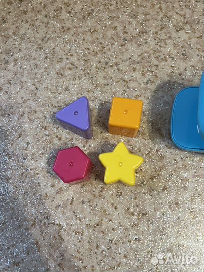 Игрушка-юла бегемот Babygo