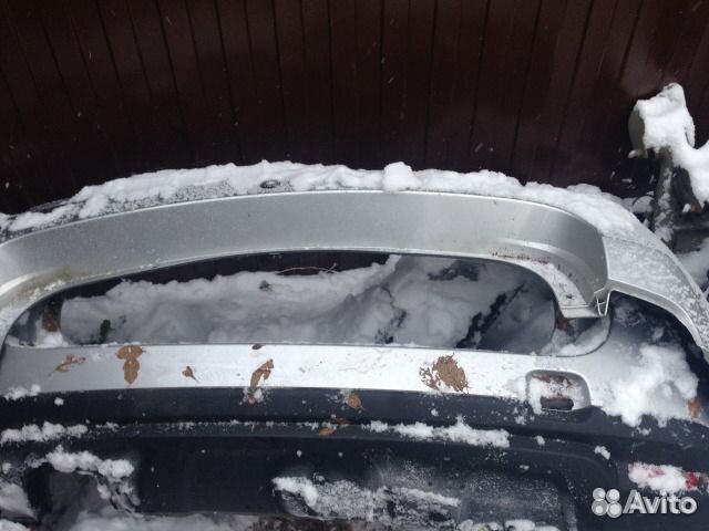 Бампер рено