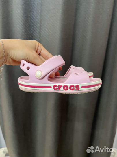 Сандали crocs c9 для девочки