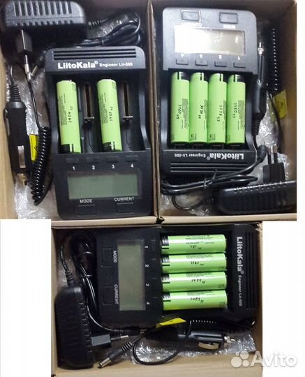 LiitoKala Lii-500 с бп 220в + Авто бп