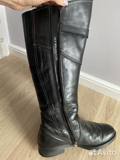 Зимние женские сапоги 38 натуральная кожа