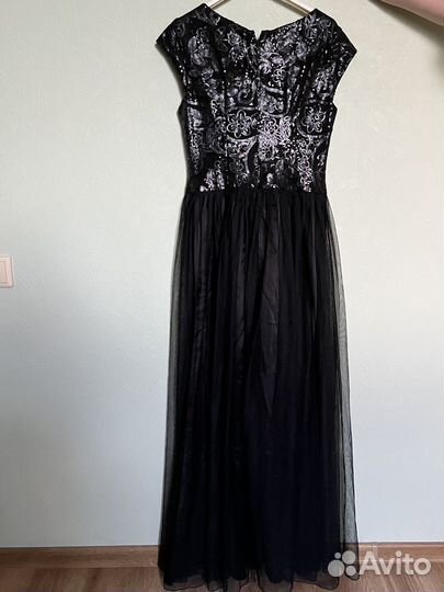 Вечернее платье в пол M-L