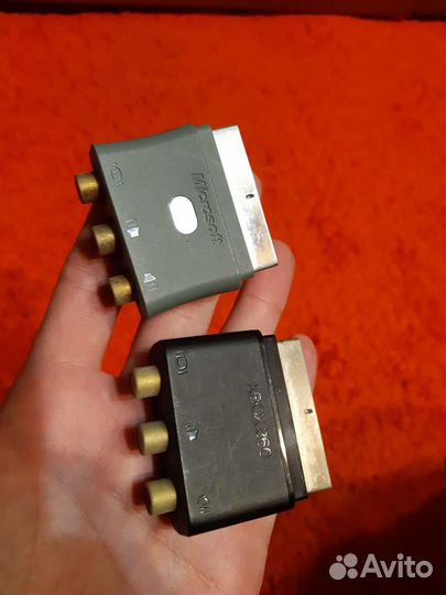Scart -rca adapter / xbox 360 adapter original