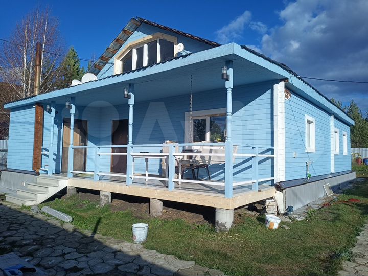 Коттедж 104 м² на участке 10 сот.