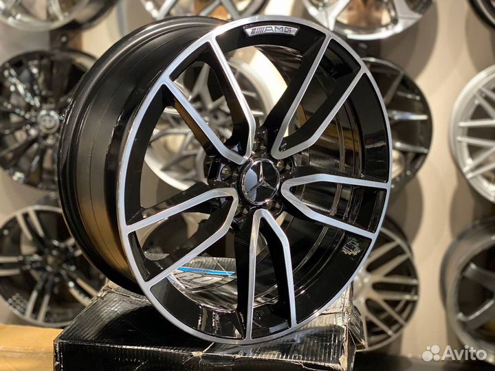 Литые диски R19 5x112 разноширокие Mercedes E C S