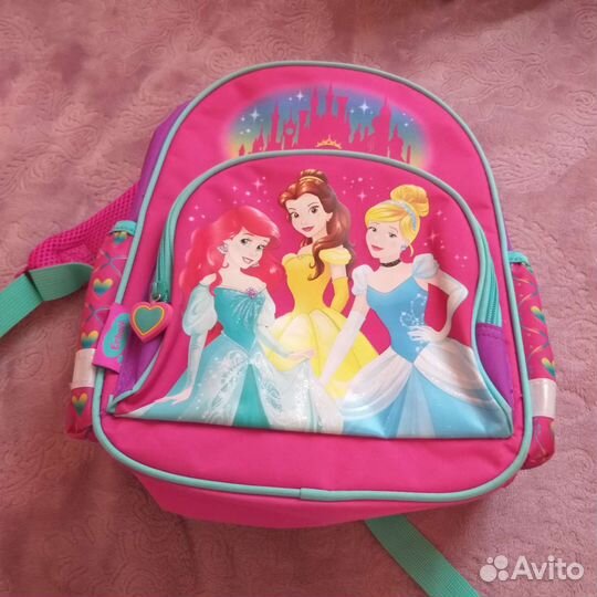 Рюкзак дошкольный с принцессами, на 4-7 лет