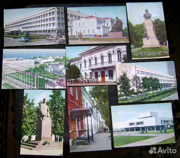 Открытки с видами Ульяновска, 1978 год