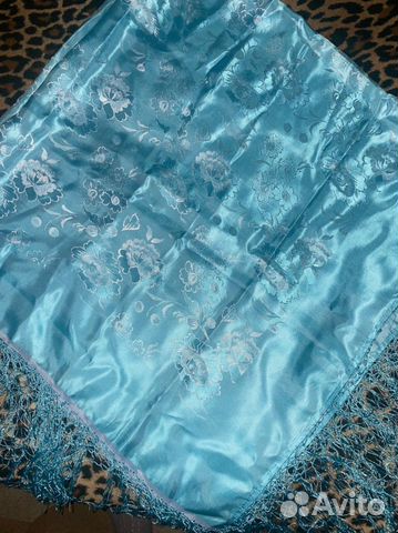 Старинные шали, платки шелк натуральный