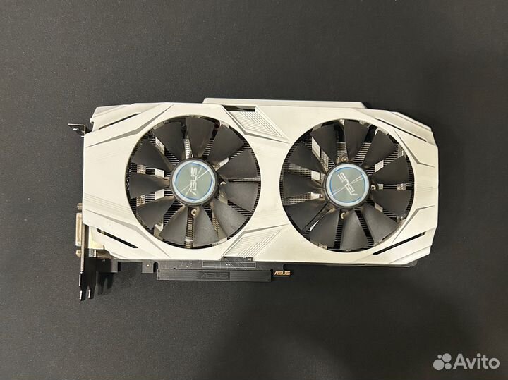 Видеокарта asus 1060 6Gb Dual OC